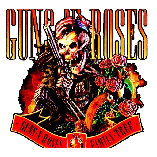 armas e rosas, arns n roses art, guns n roses merch, armas n roses capas, armas n rosas e rainha