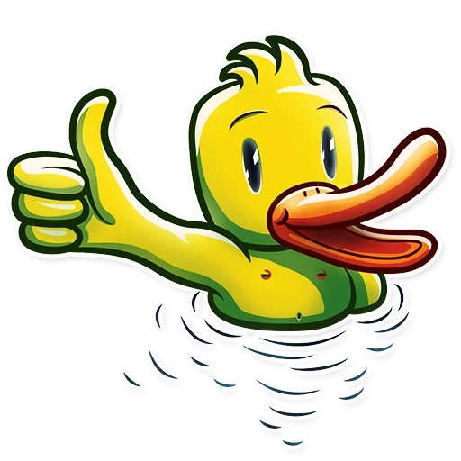 duck, duck, duck duck, the duck is yellow