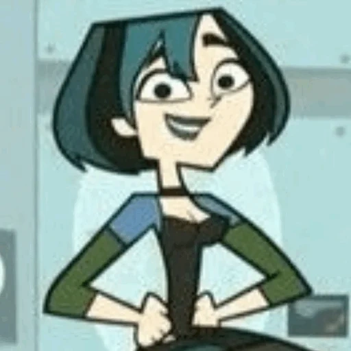 gwen, total drama, gwen total drama, isla heroica desesperada, gwen desesperada isla heroica