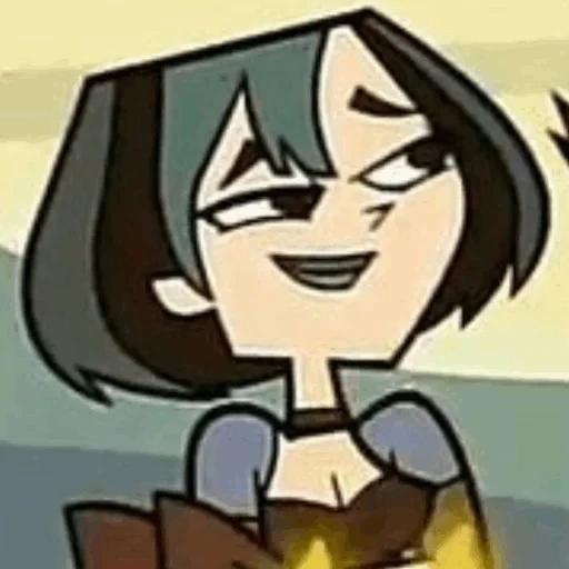 gwen, total drama, gwen total drama, gwen's desperate hero, gwen's desperate island of heroes