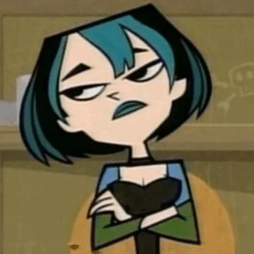 gwen total drama, gwen island, isla heroica desesperada, gwen desesperada isla heroica, captura de pantalla heroica desesperada de gwen