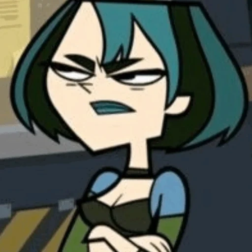 gwen, total drama, isla de teatro, héroe desesperado, isla heroica desesperada