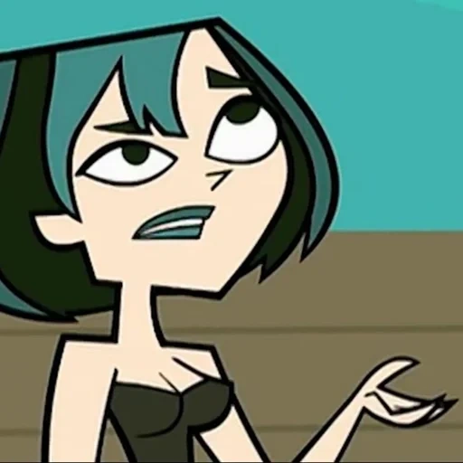 gwen, total drama, héroe desesperado, isla heroica desesperada, gwen desesperada isla heroica