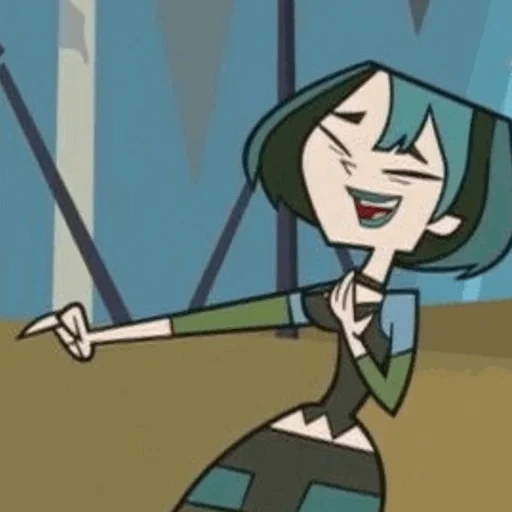 total drama, drama island, gwen total drama, gwen's desperate hero, all-or-nothing hero island