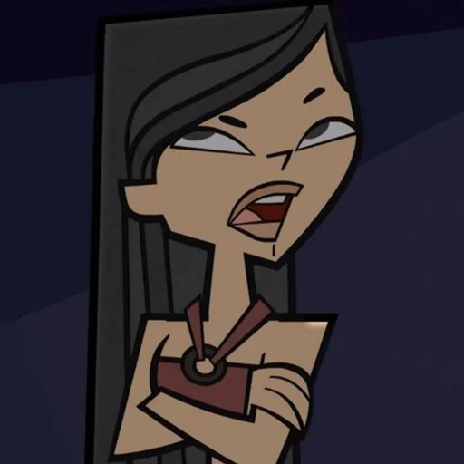 drama island, a desperate hero, total drama heather, all-or-nothing hero island, desperate heroes island scrina