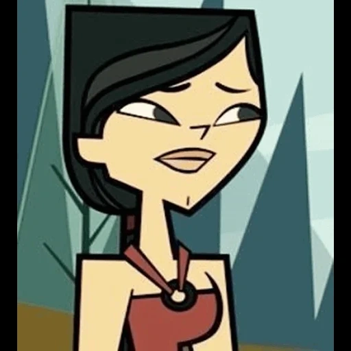 héroe desesperado, total drama heather, héroe desesperado de heather, isla heroica desesperada, trent heather desperate hero island