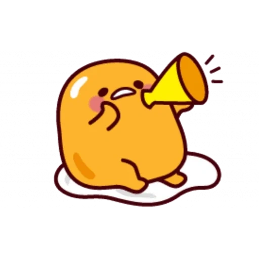 gudetama, gutetama, berdengung, gudetama von, yolk dari buzza