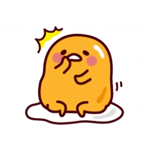 buzzing, gudetama, yolk of buzza, yolk of buzza