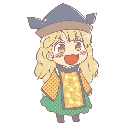 chibi, okina matara, touhou marisa, projeto touhou, touhou marisa gyate gyate