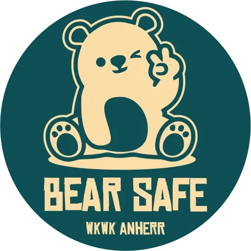bear, bear logo, bear head, bear gym logo, логотип медведь