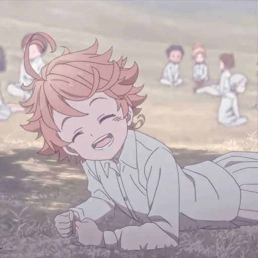 lovely anime, the promised non rund emma, anime promised nonsense, anime promised neverland, anime promised neverland connie