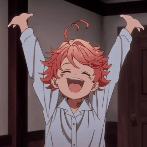 the promised nonsense, emma promised nonsense, anime promised nonsense, emma promised neverland smiles