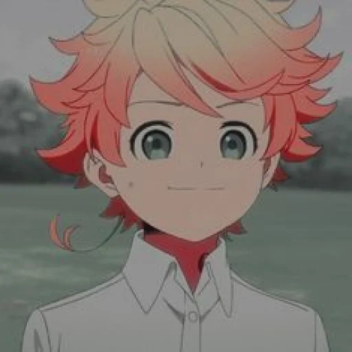 neverland emma, emma promised nonsense, anime promised nonsense, emma promised neverland smiles, funny anime shots promised nonsense