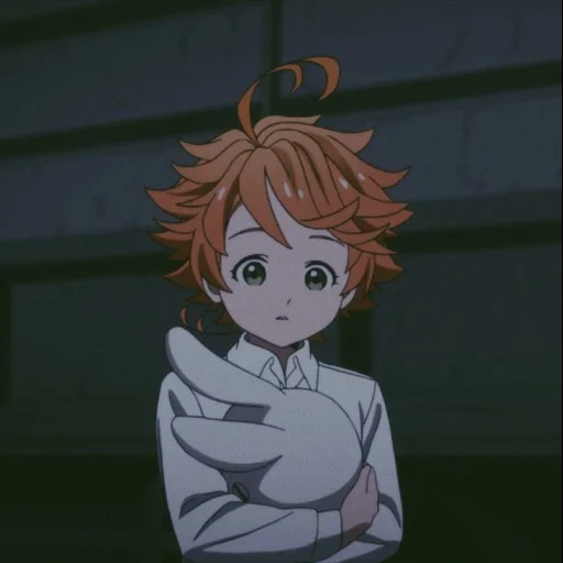 the promised nonsense, anime promised nonsense, gillian promised neverland, anime 2020 promised neverland, emma promised neverland smiles