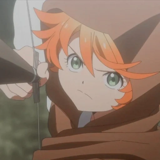 personagens de anime, anime prometeu absurdo, a prometida temporada de neverland 2, emma prometeu a segunda temporada não rund, emma prometeu sorrisos neverland