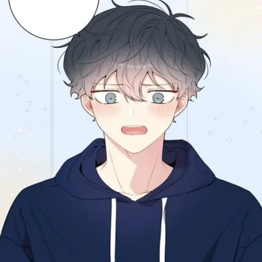 manhua, animation creativity, anime boy, cartoon character, cherry blossoms after winter