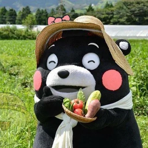 kumamon, kumamonov, xiong ma meng 666, anime mama bear, bunga-bunga kacang harum