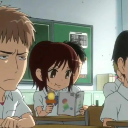 anime, foto, personagens de anime, um ataque de titãs da escola secundária sasha, titãs ataque da segunda temporada da escola secundária