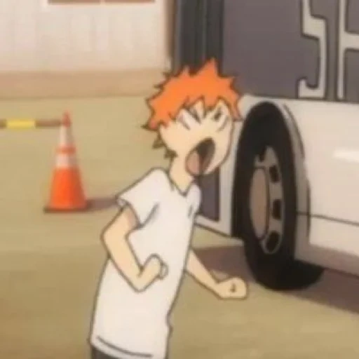 haikyuu, hinata shoyo, the anime is funny, hinata haikyuu, anime characters