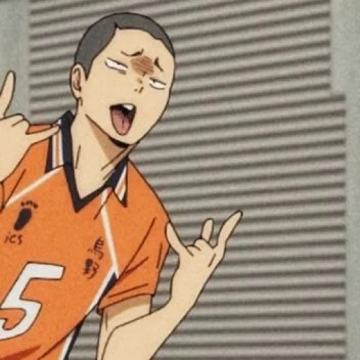 haikyuu, anime volleyball, tanaka haikyuu, volleyball haikyuu, anime volleyball tanaka