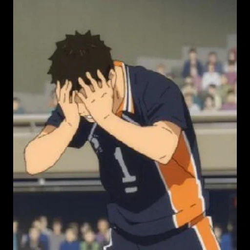 immagine, haikyuu, anime di pallavolo, pallavolo haikyuu, meme anime di pallavolo