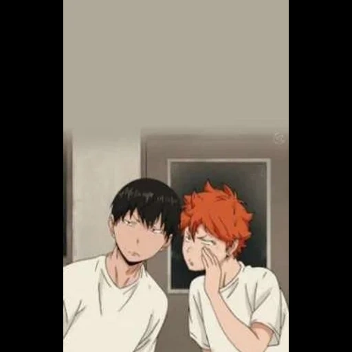 haikyuu, kagehina, кагеяма хината, хината шоё кагеяма 18, кагеяма хината моменты