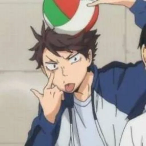 haikyuu, ogawa donglang, vôlei anime, serviço de voleibol de anime oikawa, captura de tela de anime de voleibol oikawa