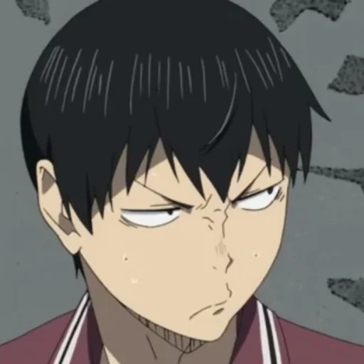 haïkyuu, kageyama tobio, karasuno kageyama, kageyama tobio est gêné, anime volleyball kageyama