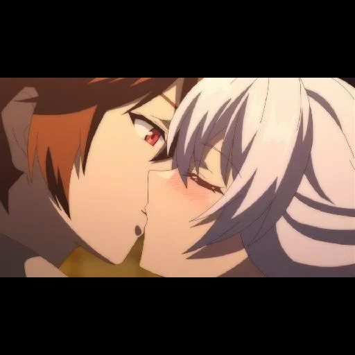 anime, аниме, пары аниме, аниме персонажи, хроники акаши аниме поцелуй