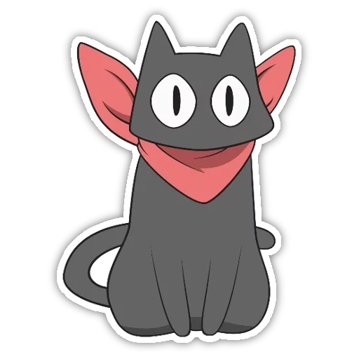animação de gato, animação de gato, nichijou sakamoto, gato de anime, nichiou sakamoto cat