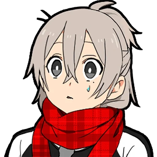 animation, animation creativity, anime picture, cartoon character, anime boyfriend scarf