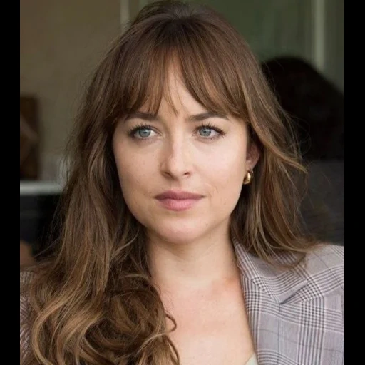 mujer, peinado, belleza del cabello, dakota johnson, la belleza de la chica