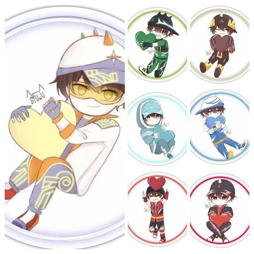 boboiboy, kreativitas anime, anime man, karakter anime, desain karakter anime