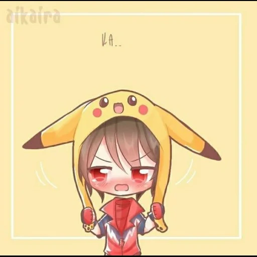 chibi, anime mignon, dessins mignons de chibi, anime dessins mignons, kawai chibi anime pikachu