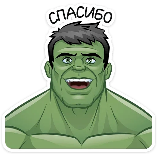 ponton, hulk hulk, visage de hulk, autocollant hulk