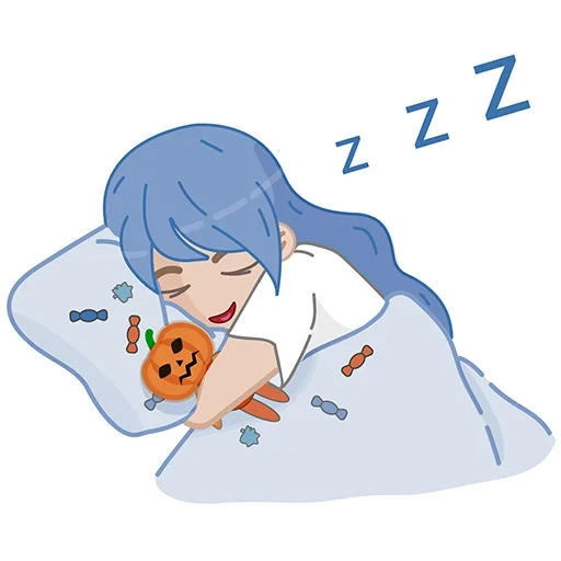 anime, seni anime, anime nyashka, cagelabyrinth twit, saiko yonabayashi sedang tidur