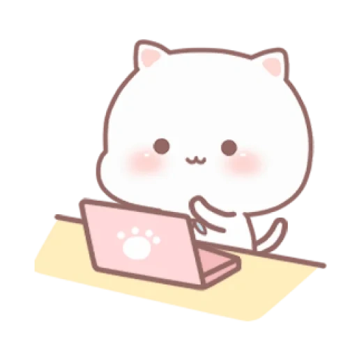 kawaii, katiki kavai, cute drawings, cute cats drawings, drawings of cute cats