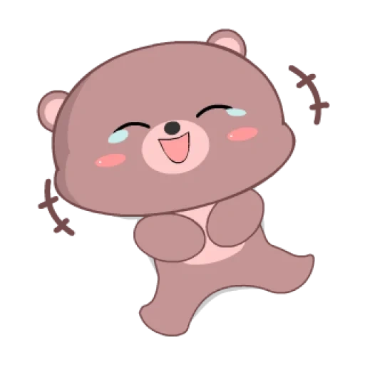 beruang, sebuah mainan, gambar lucu, beruang kartun, sad bear cub