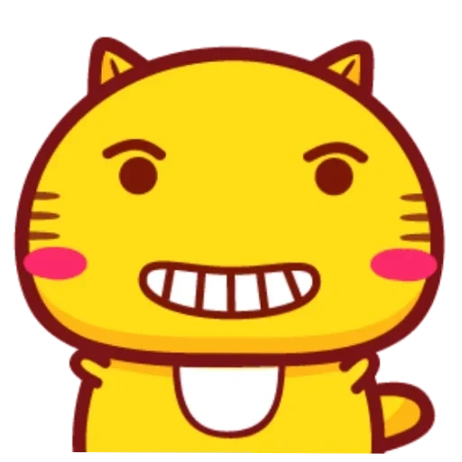 gato emoji, emoticones chinos de gatos