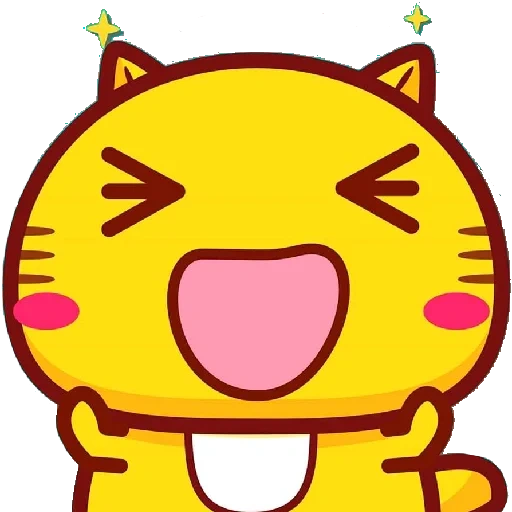 expression cat, smiling cat, gif smiley face
