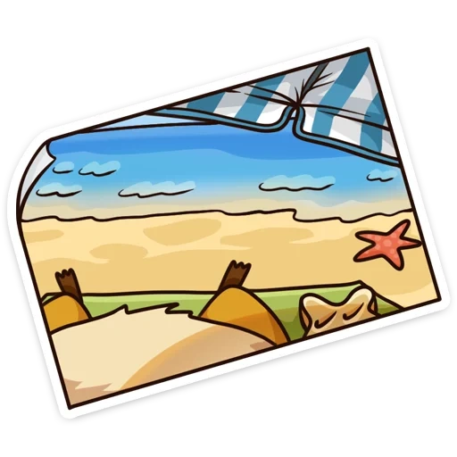 summer, summer in senei, stained glass window sea, summer sticker