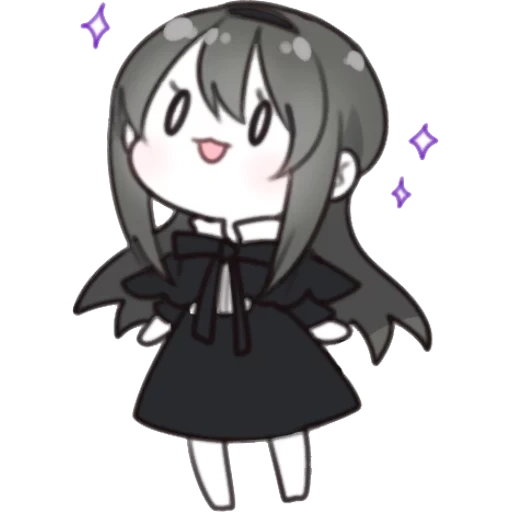 chibi, sedzu chibi, chibi khomura, anime charaktere, akemi khomura chibi