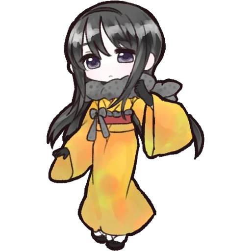 khomura, bild, chibi khomura, anime charaktere