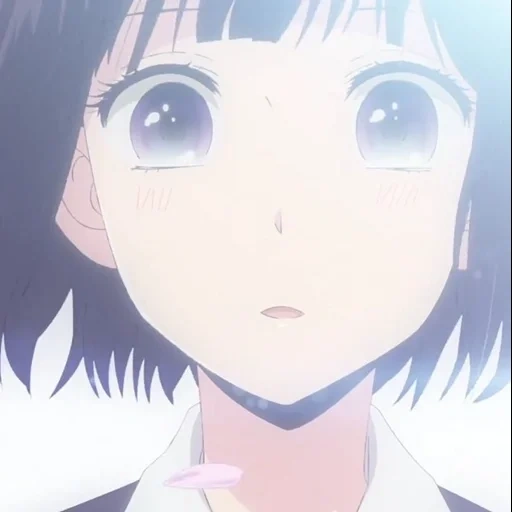 menina anime, departamento de flores kanggang, papel de animação, animação menina anime, hanabi yasuraoka