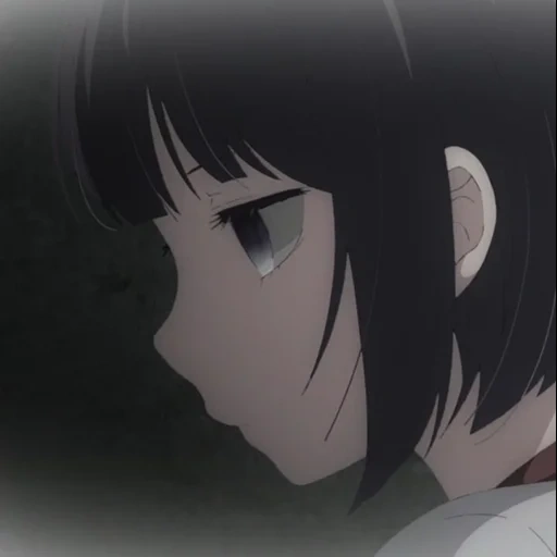 animation, figure, anime girl, kuzu no honkai, cartoon character