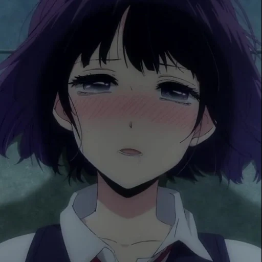 diagram, anime girl, hanabe yasuoka, anime yang ditolak, keinginan rahasia orang yang ditolak jingoka