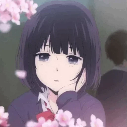 la figura, hanabe yasuoka, flower bikang 8, lacrime di yasuoka hanabi, hanabe yasuoka triste