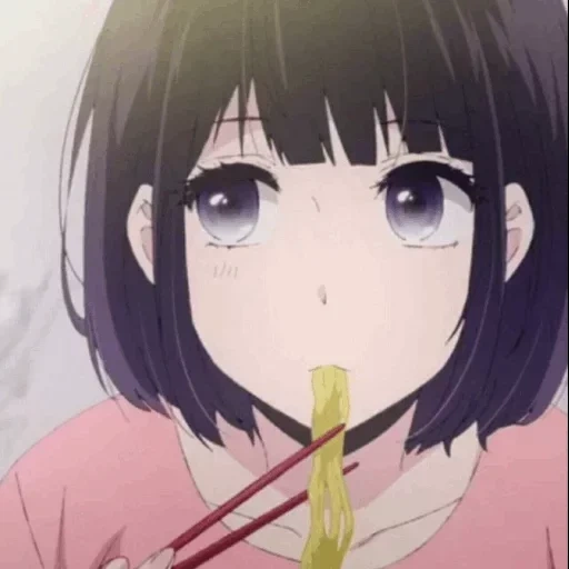 gambar, kuzu no honkai, hanabi yasuraok, hanabi yasuraoka sedih, anime hanabi yasuraok senyuman