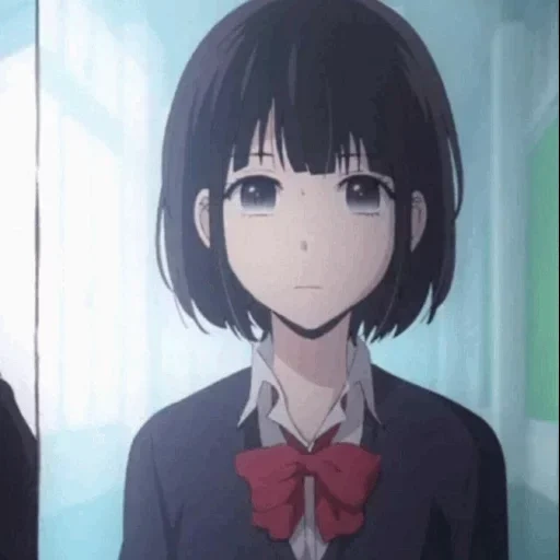 figura, chica de animación, kuzu no honkai, departamento de flores kang gang, personajes de animación