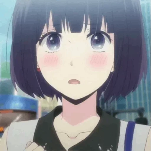 kuzu no honkai, tristesse de hanabi yasuraoki, hanabi yasuraok sourire, hanabi yasuraok hanabi yasuraoka, désirs secrets du hanabi rejeté